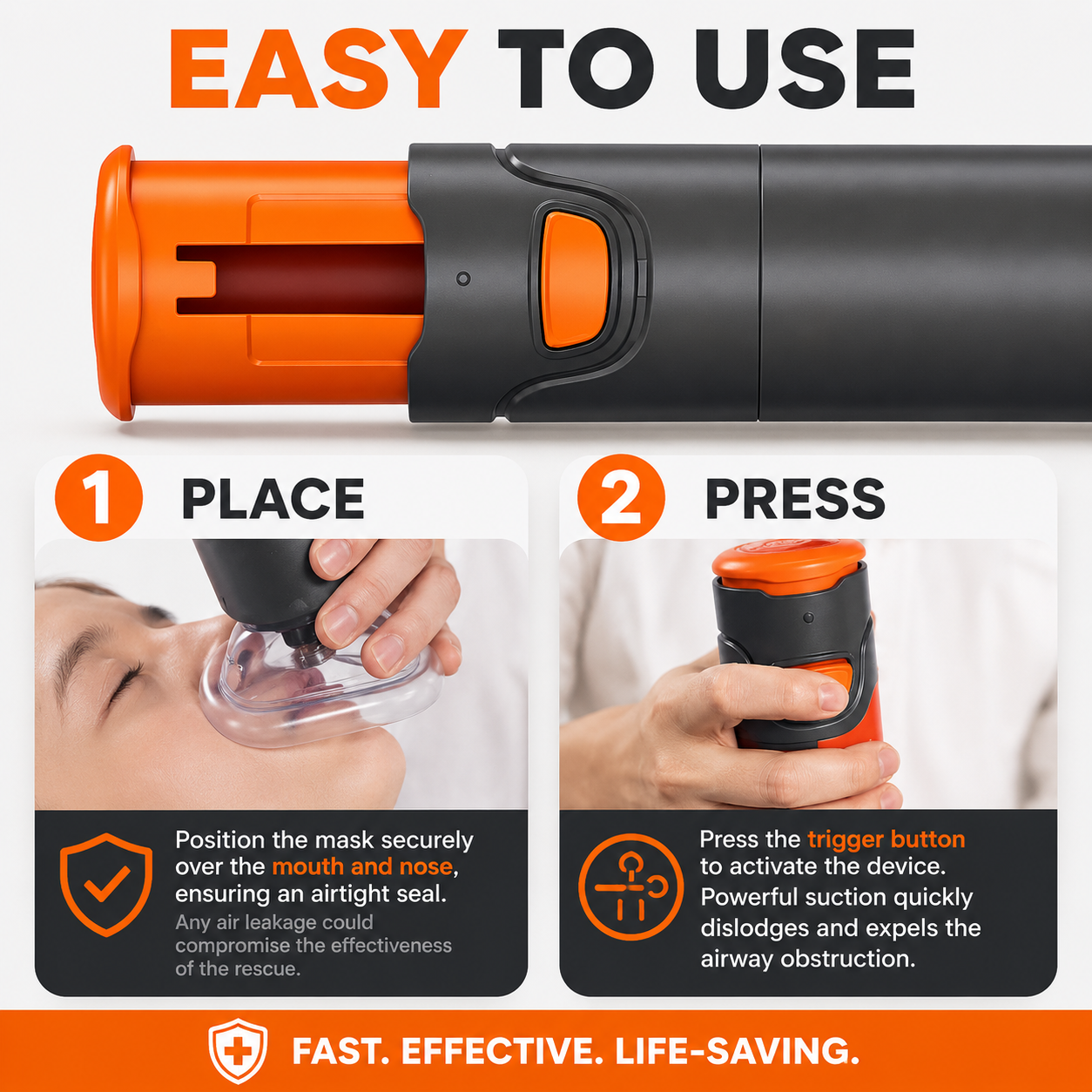 Choking Rescue Device