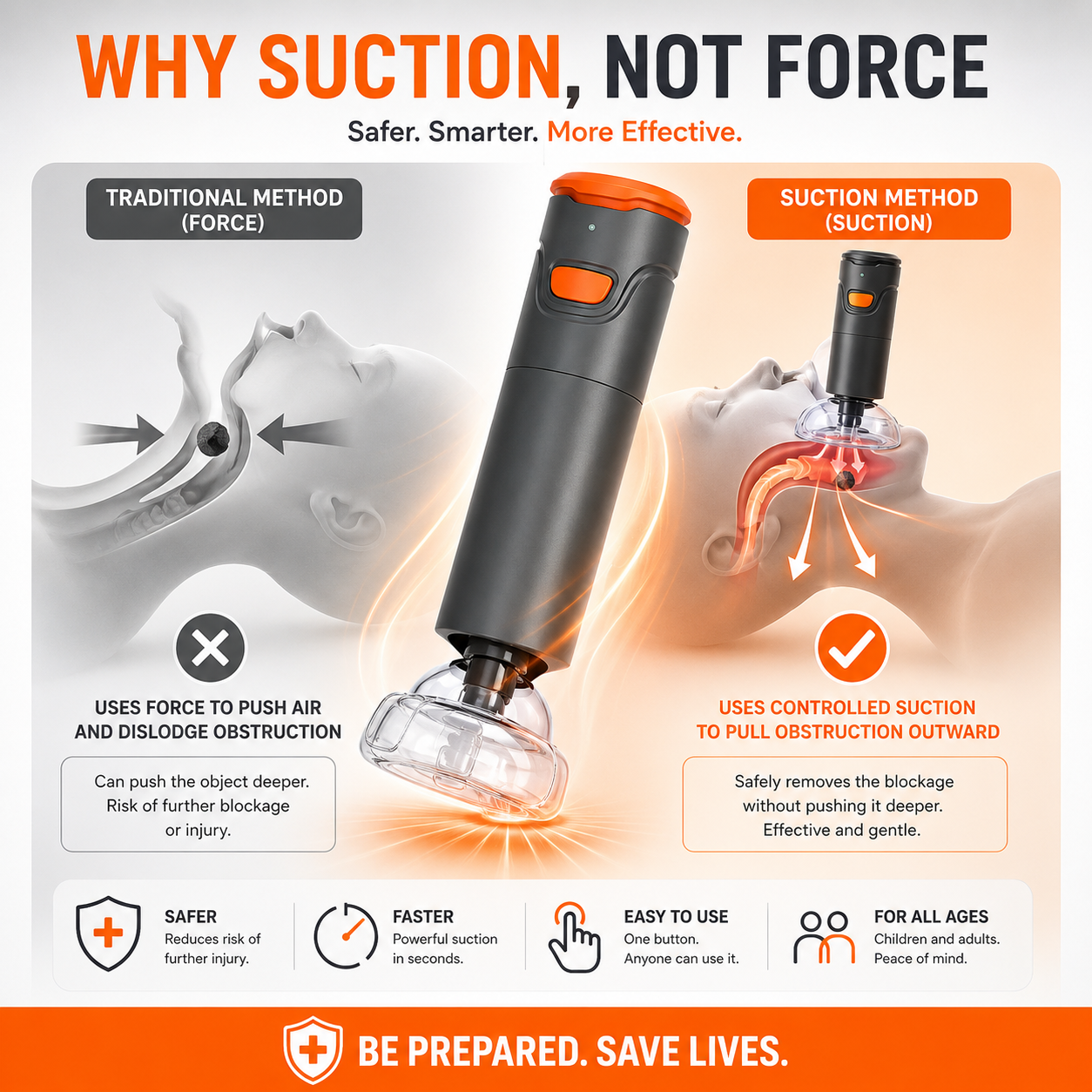 Choking Rescue Device